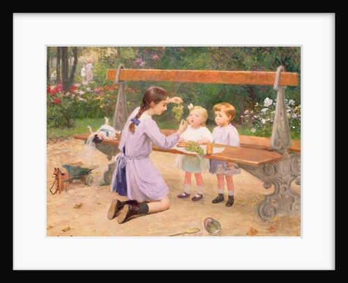 Grape tasting by Victor Gabriel Gilbert