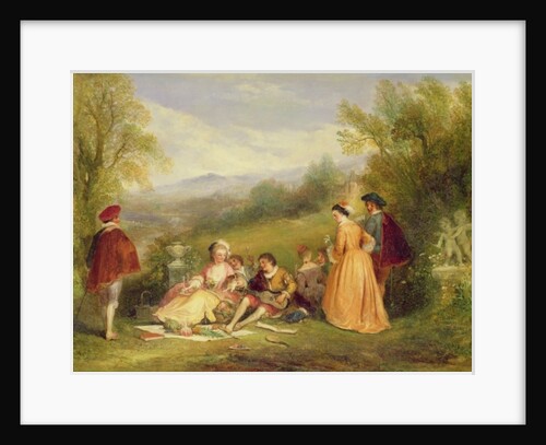 Une Scene Galante by Henry Andrews