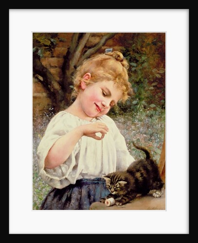 The Playful Kitten by Leo Malempre