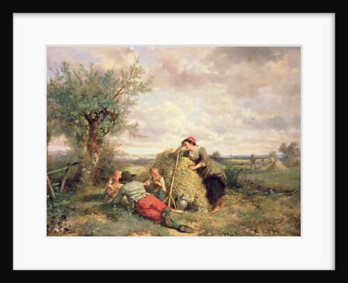 Haymaking by Jan Mari Henri Ten Kate