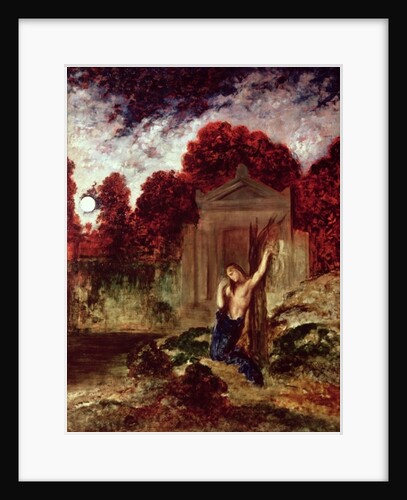 Orpheus at the Tomb of Eurydice, 19th century by Gustave Moreau