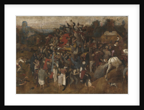 The Wine of St. Martin's Day, 1566-67 by Pieter The Elder Brueghel