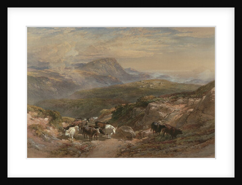 Scene in the Highlands, 19th century by William Leighton Leitch