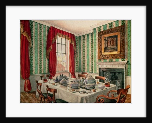Our Dining Room at York, 1838 by Mary Ellen Best