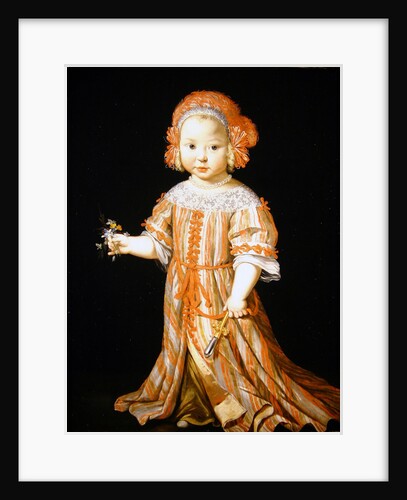 Portrait of a girl by Dutch School