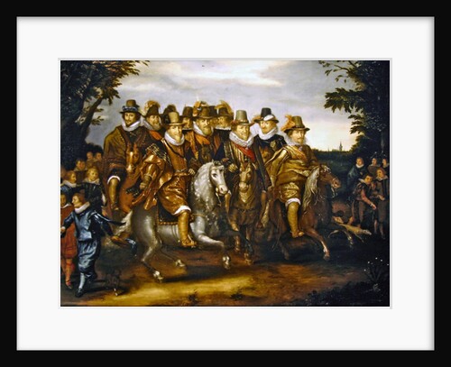 The Princes of Orange by Adriaen van de Venne
