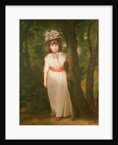 Portrait of Miss Harriett Anne Seale as Bo-Peep by John Hoppner