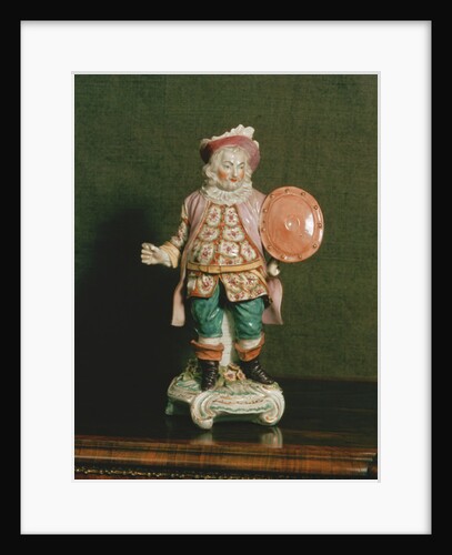 A Derby figure of Falstaff by School English