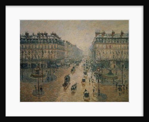 Avenue de L'Opera, Paris, 1898 by Camille Pissarro