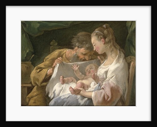 The Holy Family, 18th century by Noel Halle
