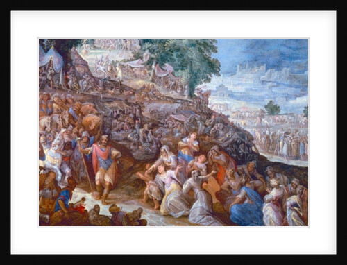 Volumnia before Coriolanus by Gillis van Valckenborch