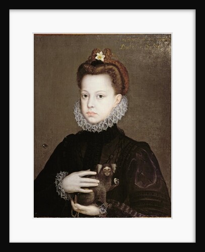 Infanta Isabella Clara Eugenia, Daughter of Philip II of Spain by Alonso Sanchez Coello