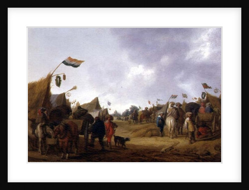 A military encampment, 1634 by Anthonie Palamedesz