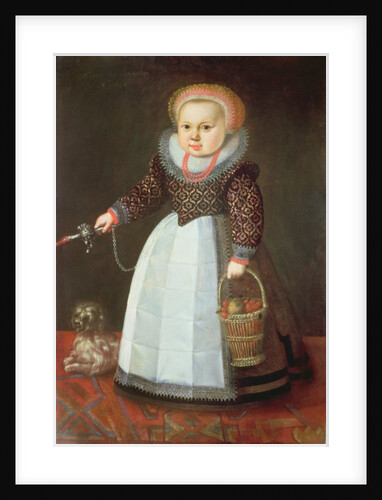 Young Child with a Dog by Johan Cornelisz van Loenen