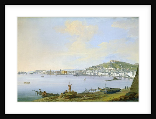 View of Naples by Saviero Xavier della Gatta
