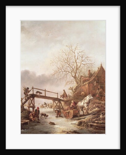 A Winter Scene, 1640s by Isack van Ostade