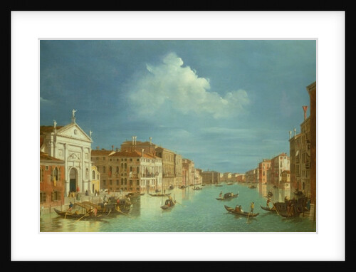 Venetian View, 18th century by William James