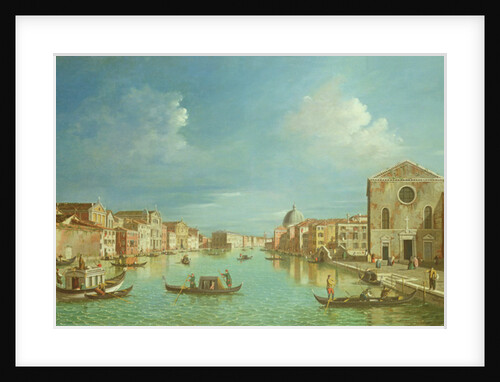 Venetian View, 18th century by William James