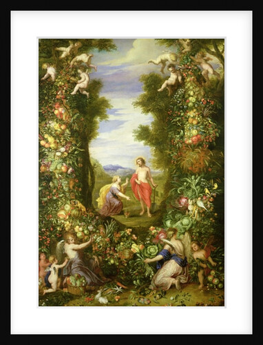 Christ and Mary Magdalene by Jan the Elder Brueghel