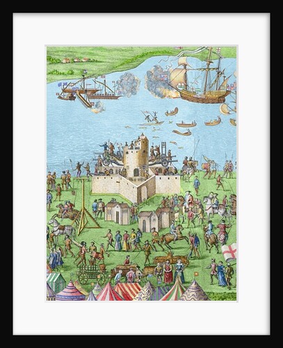 The sinking of the Mary Rose during the Battle of the Solent, 1545, 1778 by James (after) Basire