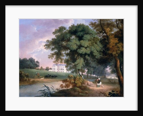 View of a House in Ireland by William Ashford