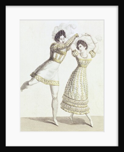 Costume design for a ballet at the Royal Opera House by Anonymous