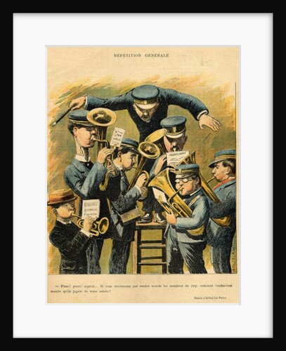 Band rehearsal by Alfred Le Petit