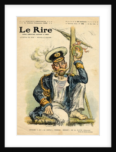 George V, 'The Simple', the first Midshipman of the Royal Navy by Charles Leandre