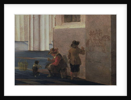 The Interior of the Buurkerk at Utrecht, 1644 by Pieter Jansz Saenredam