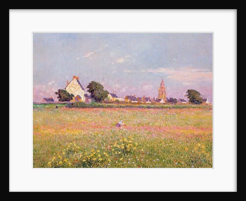 Village near Rouen by Fernand Loyen du Puigaudeau