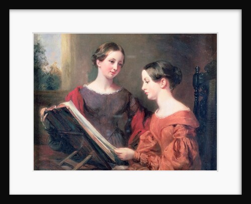 The Sisters, 1839 by Margaret Sarah Carpenter