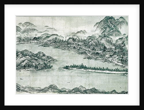 View of Ama-no-hashidate, c.1501-06 by Sesshu Toyo