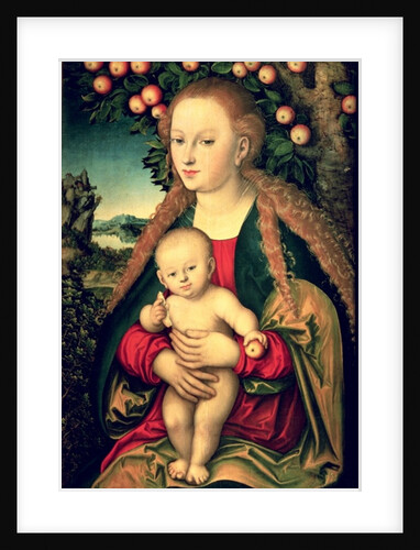 Virgin and Child under an Apple Tree by Lucas the Elder Cranach