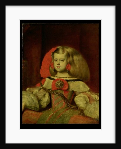 Portrait of the Infanta Margarita by Diego Rodriguez de Silva y Velazquez