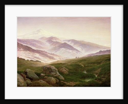 Reisenberg, The Mountains of the Giants, 1839 by Caspar David Friedrich