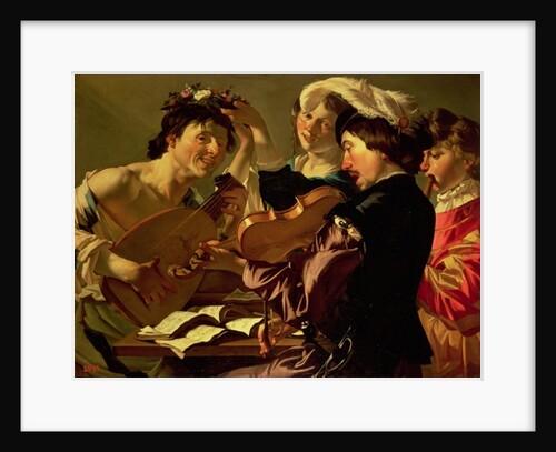 The Concert by Theodore van called Dirk Baburen