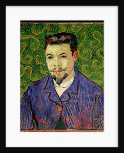 Portrait of Dr. Felix Rey, 1889 by Vincent van Gogh