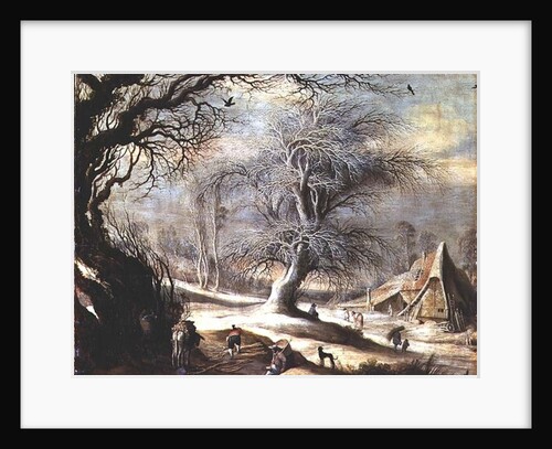 Winter Landscape by Gysbrecht Lytens or Leytens