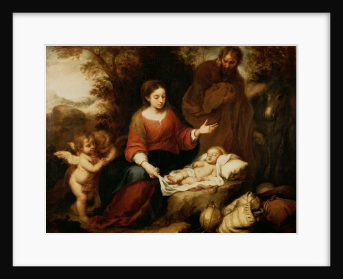 The Rest on the Flight into Egypt by Bartolome Esteban Murillo