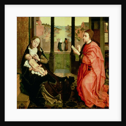 St. Luke Drawing a Portrait of the Virgin by Rogier van der Weyden