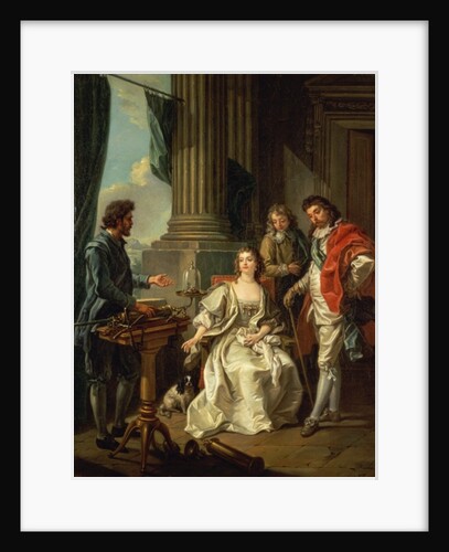 Pneumatic Experiment, one of a series, 1777 by Charles-Amedee-Philippe van Loo