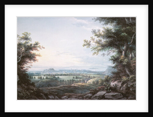 Edinburgh from the South, 18th century by R. Short