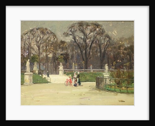 In the Jardin du Luxembourg by Jean-Louis Lefort
