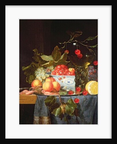 Still Life of Fruit by Pieter de Ring