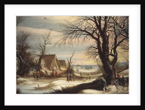 The Flight into Egypt by Gysbrecht Lytens or Leytens