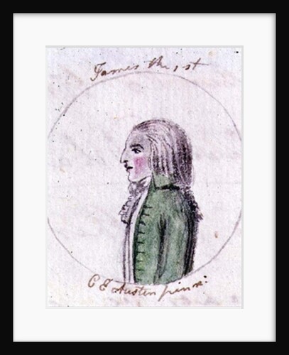 King of England James I, c.1790 by Cassandra Austen
