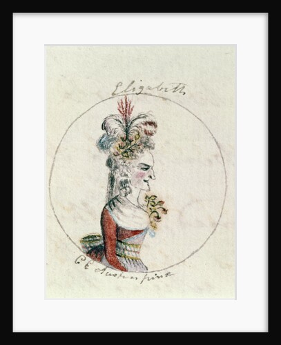 Queen Elizabeth I, c.1790 by Cassandra Austen