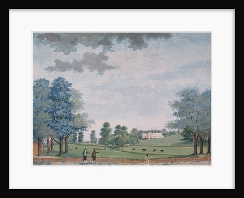 The Great House and Park at Chawton, c.1780 by Adam Callander