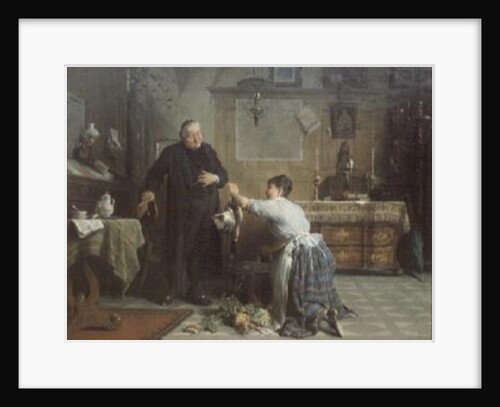 The Priest's Dinner by Peter Baumgartner