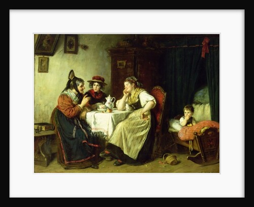 The Gossips, 1887 by Rudolf Epp